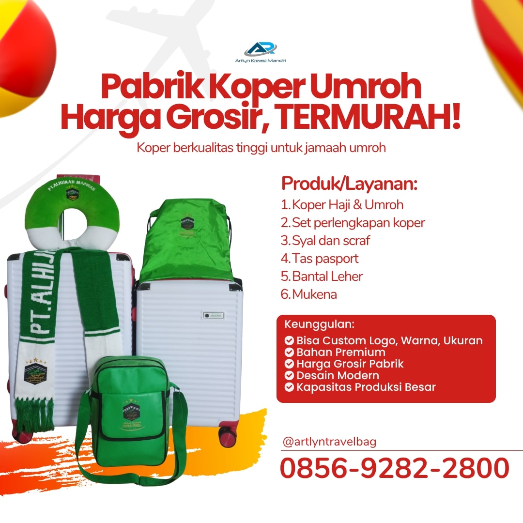 UNGGUL! WA: 0856-9282-2800, Supplier Koper Haji Grosir Kupang, AKM