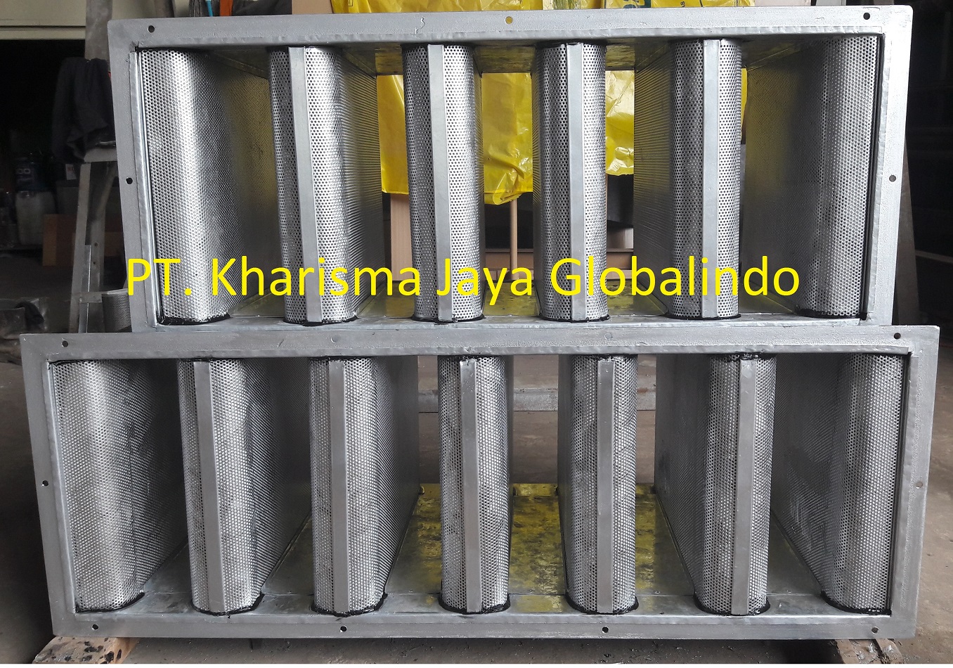 Sound Attenutor Genset INTAKE DISCHARGE