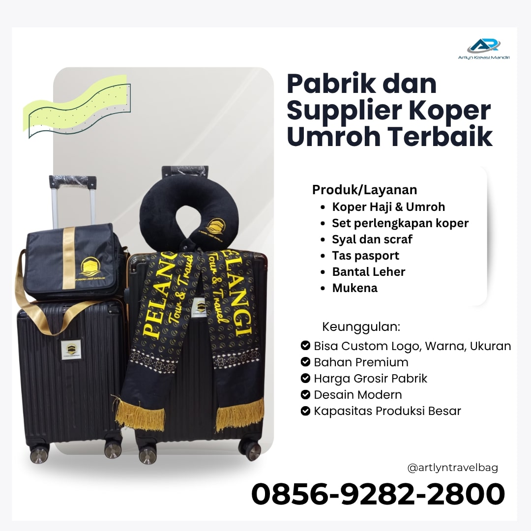 UNGGUL! WA: 0856-9282-2800, Produsen Bantal Leher Travel Bima, AKM