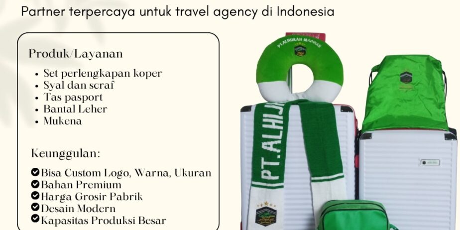 EKSKLUSIF! TELP. 0856-9282-2800, Grosir Syal Umroh Untuk Jamaah Travel Bandung, AKM