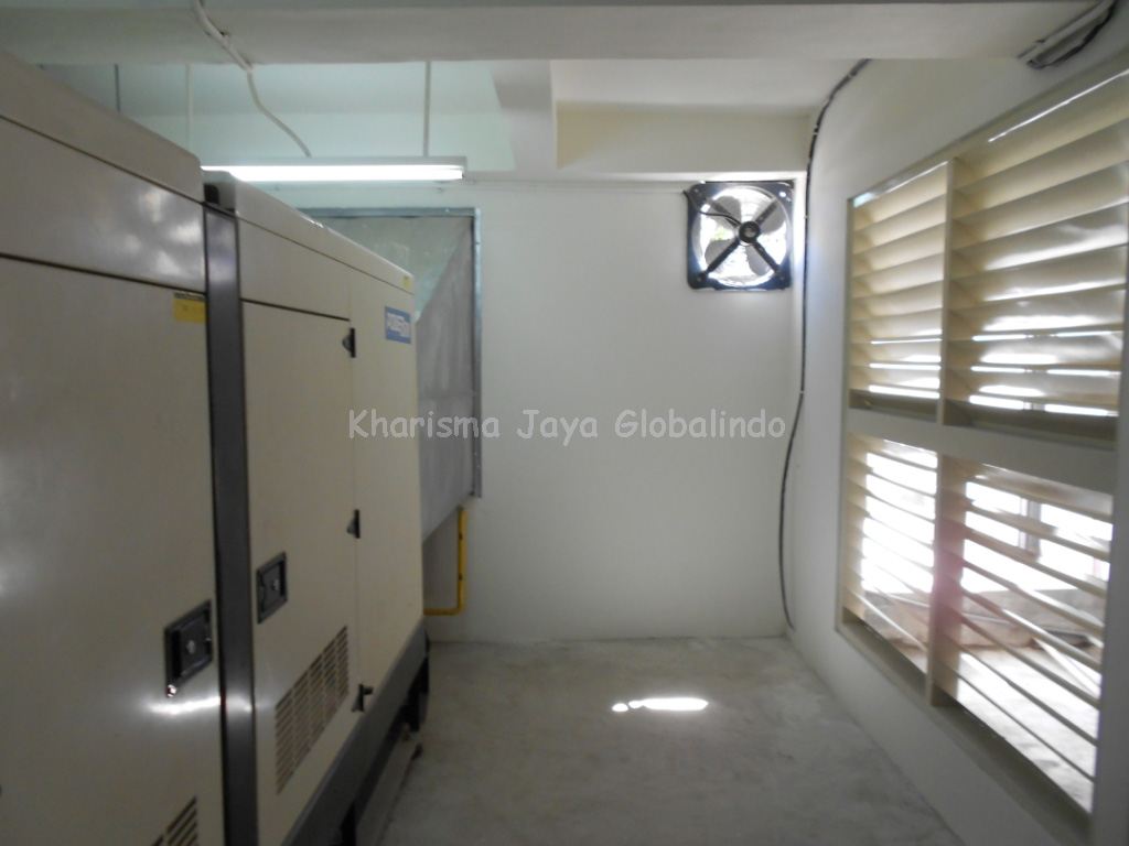 Grille Louvre Ruang Genset ANTI KARAT