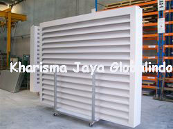 Grille Louvre Ruang Genset ANTI KARAT