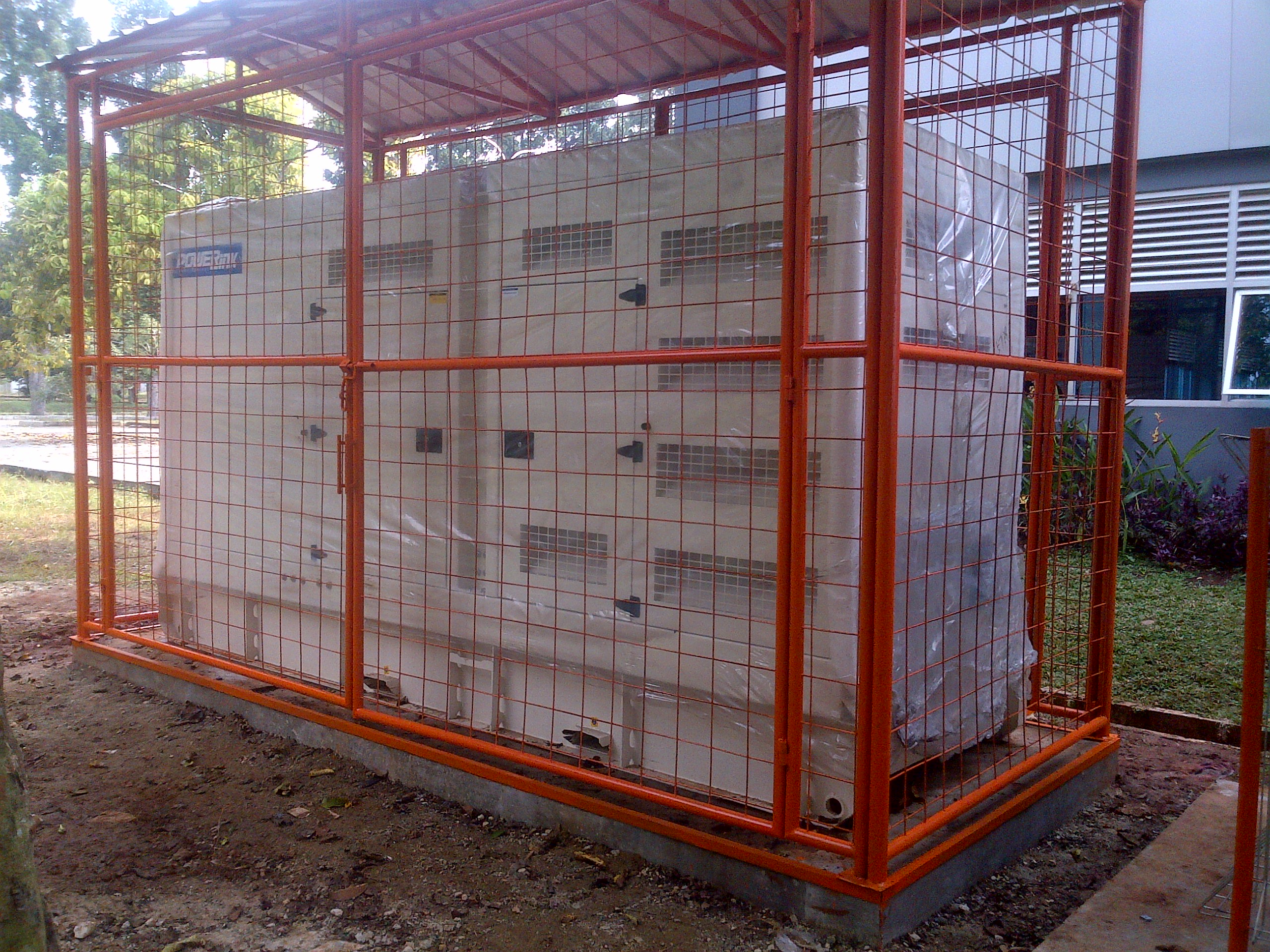 Kerangkeng Genset KHARISMA JAYA GLOBALINDO