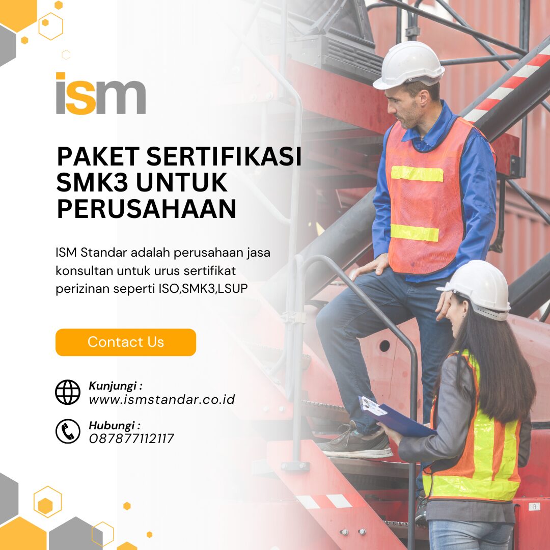 PAKET SERTIFIKASI SMK3 UNTUK PERUSAHAAN