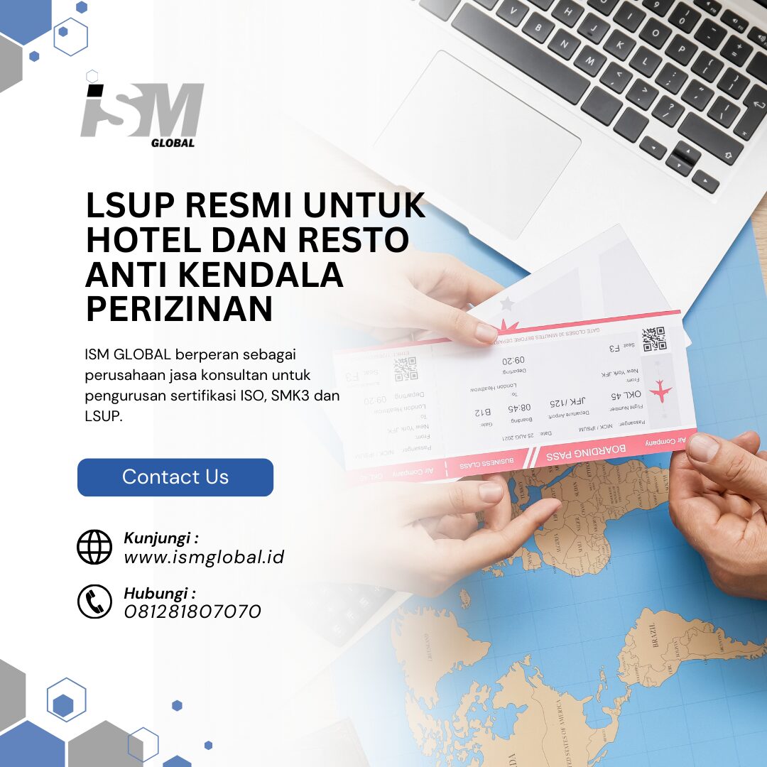 LSUP RESMI UNTUK HOTEL DAN RESTO ANTI KENDALA PERIZINAN