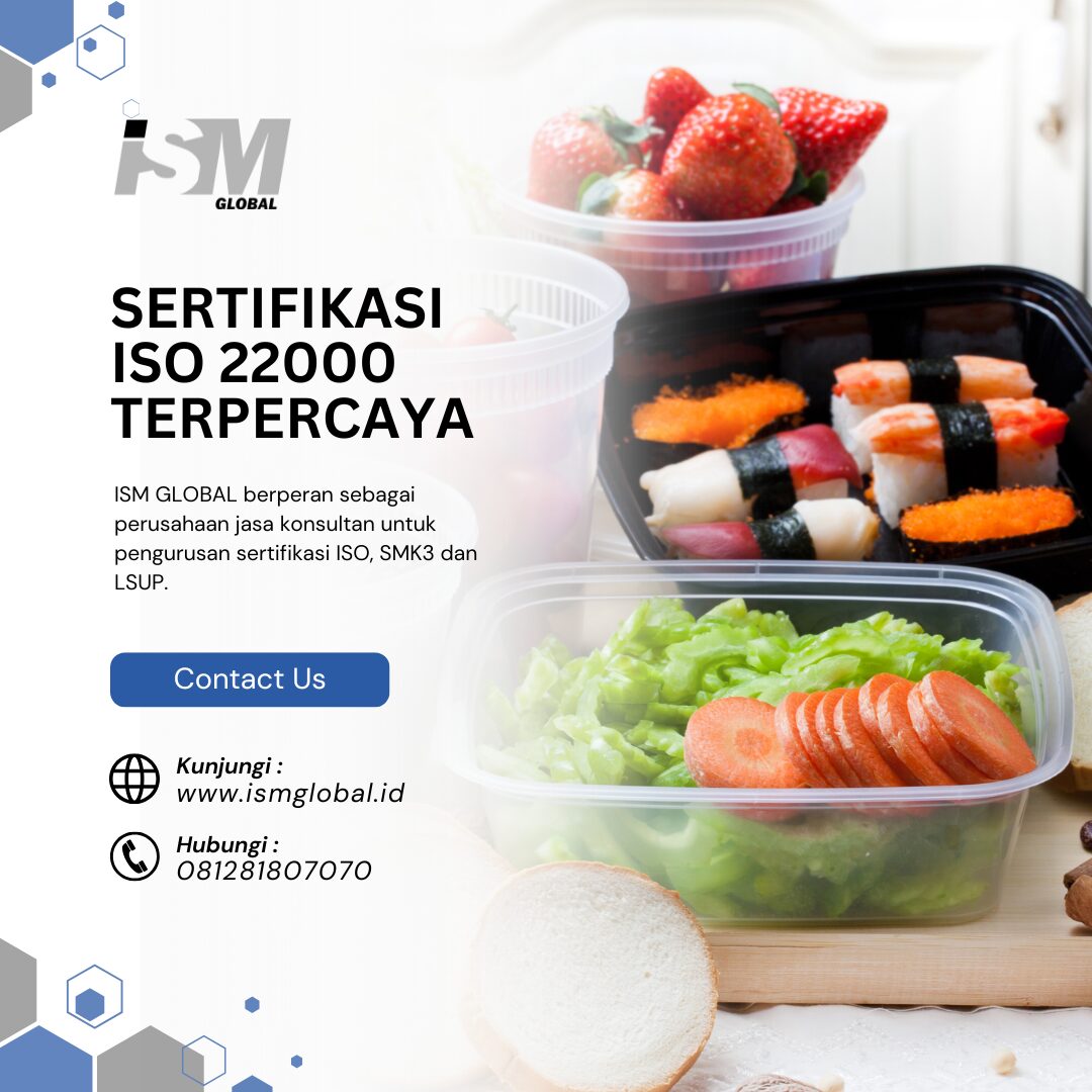 SERTIFIKASI ISO 22000 TERPERCAYA