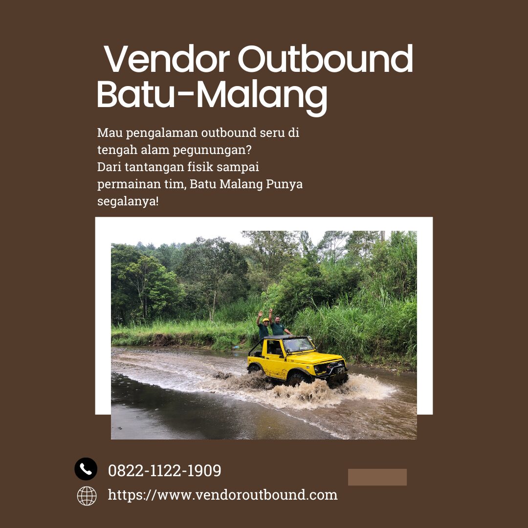 (Hub 0895-6390-68080) EO Outbound Fasilitas Premium: Aula, Sound System & Penginapan