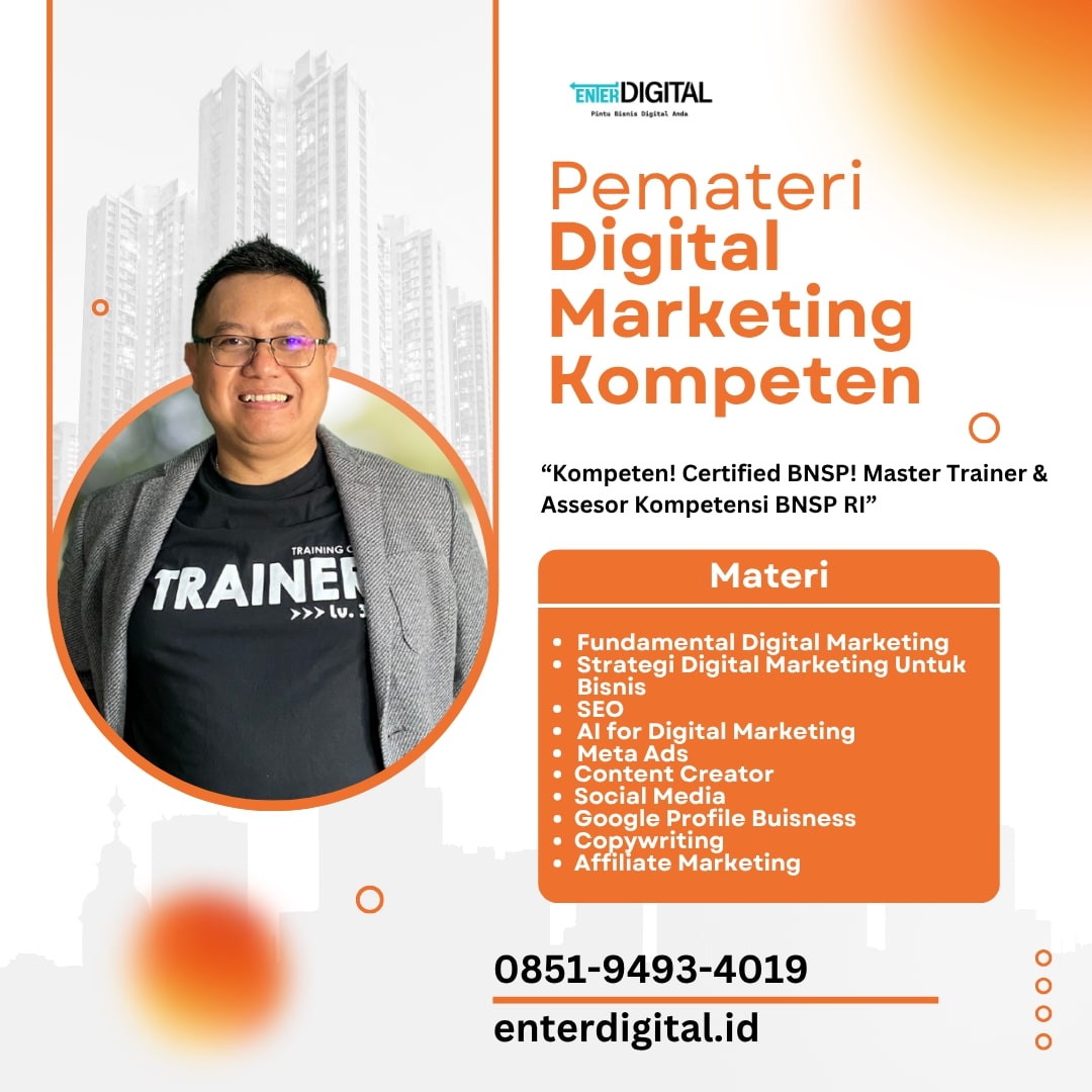 MATERI UPDATE! HUB : 0851-9493-4019, Webinar Marketing Digital Minahasa Utara