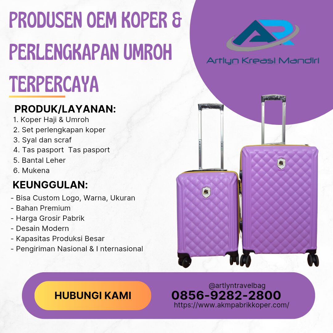 UNGGUL! WA: 0856-9282-2800, Koper Haji Langsung Pabrik Yogyakarta, AKM