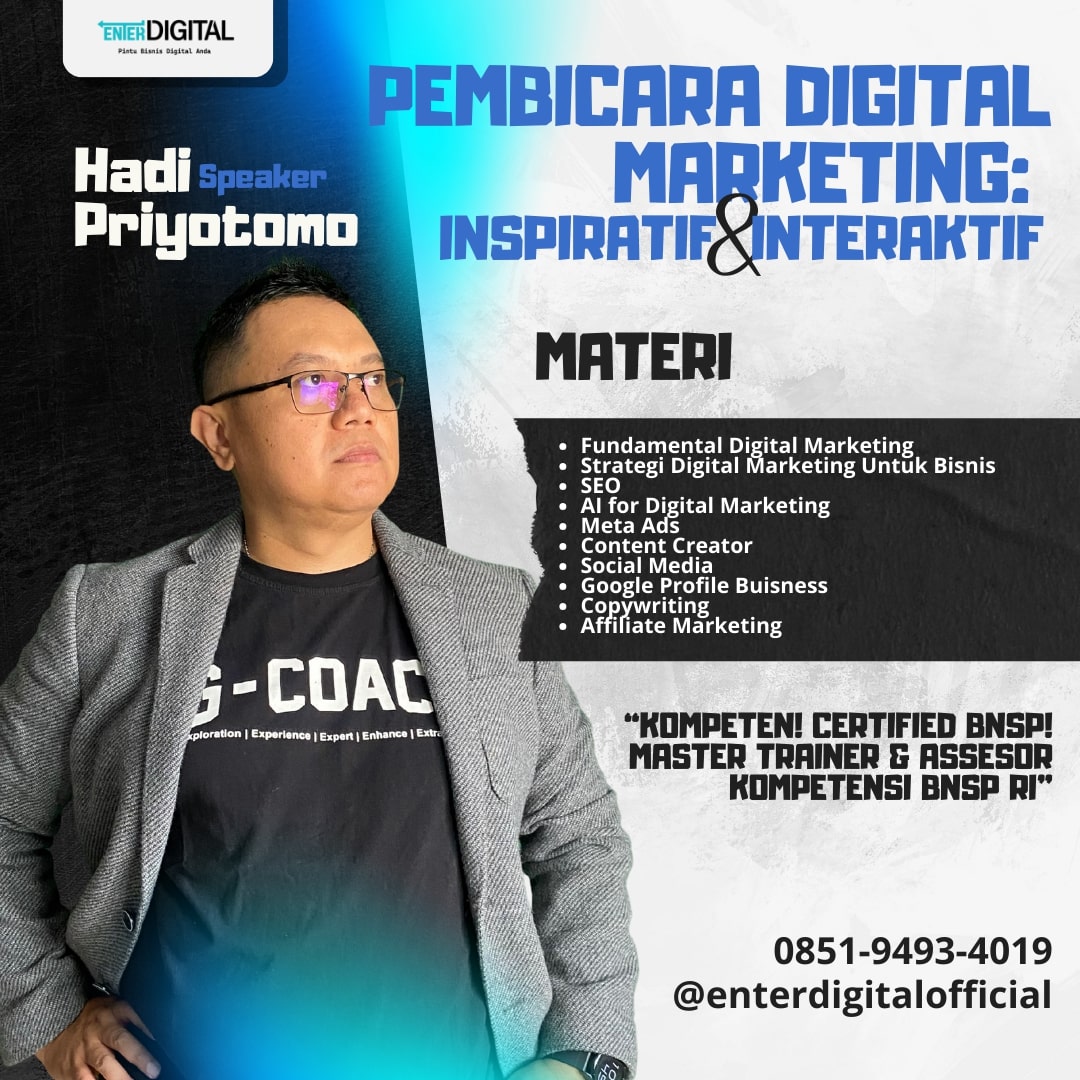 SOLUSI DIGITAL! HUB : 0851-9493-4019, Narasumber Digital Marketing Terbaik Aceh Tamiang