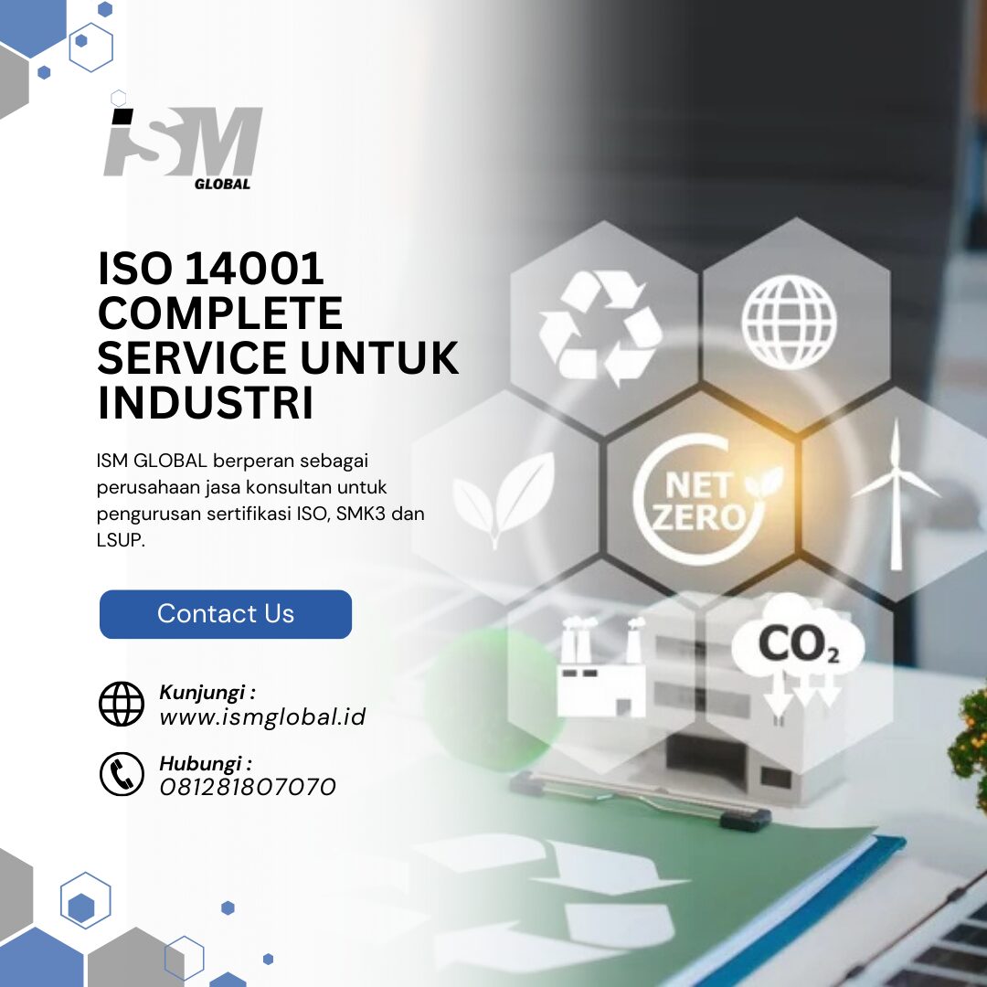ISO 14001 COMPLETE SERVICE UNTUK INDUSTRI