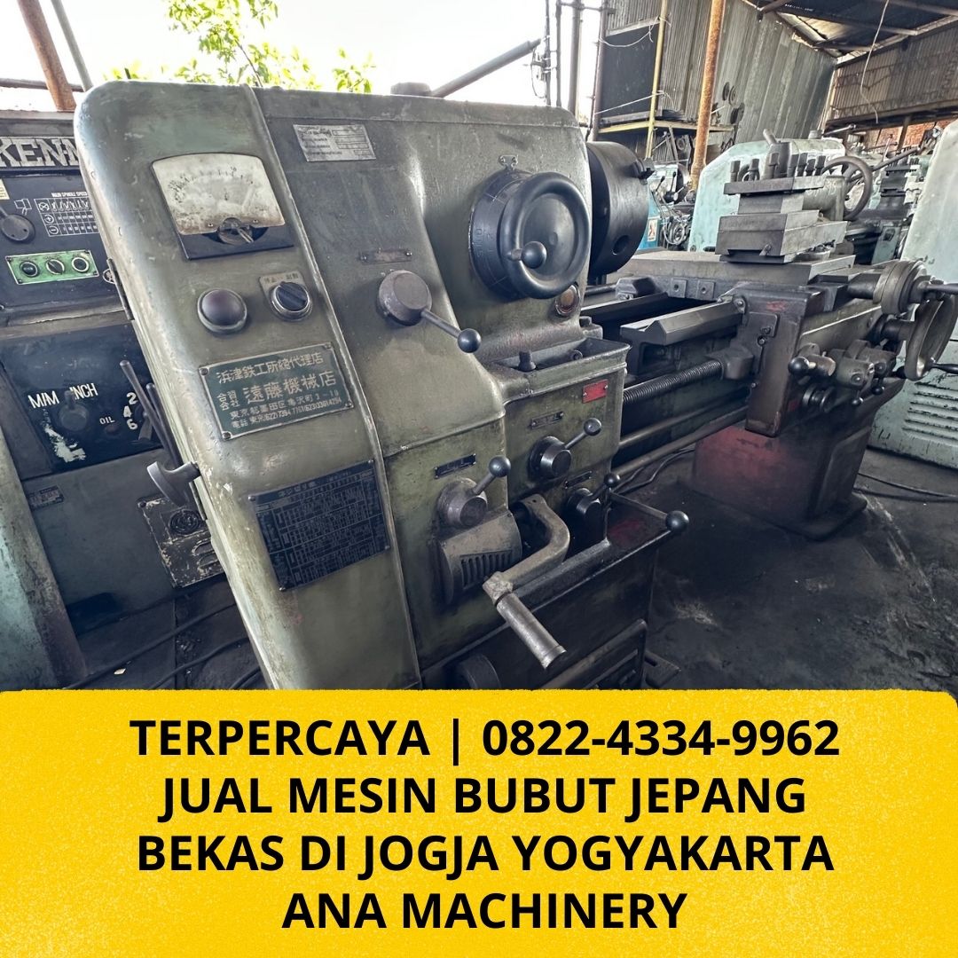 TERPERCAYA | 0822-4334-9962 Jual Mesin Bubut Jepang Bekas di Jogja Yogyakarta Ana Machinery