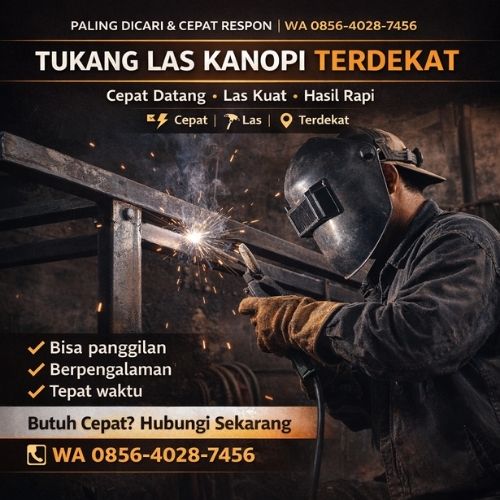 PALING DICARI & CEPAT RESPON | WA 0856-4028-7456 Tukang Las Kanopi Terdekat di Kudus Demak Jepara