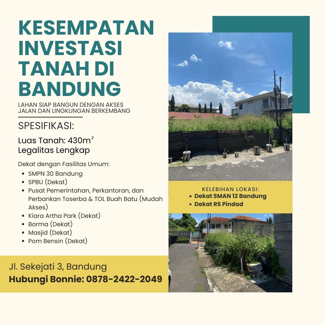 STRATEGIS! HUB : 0878-2422-2049, Jual Tanah Humus Terdekat Akses Tol Kiaracondong