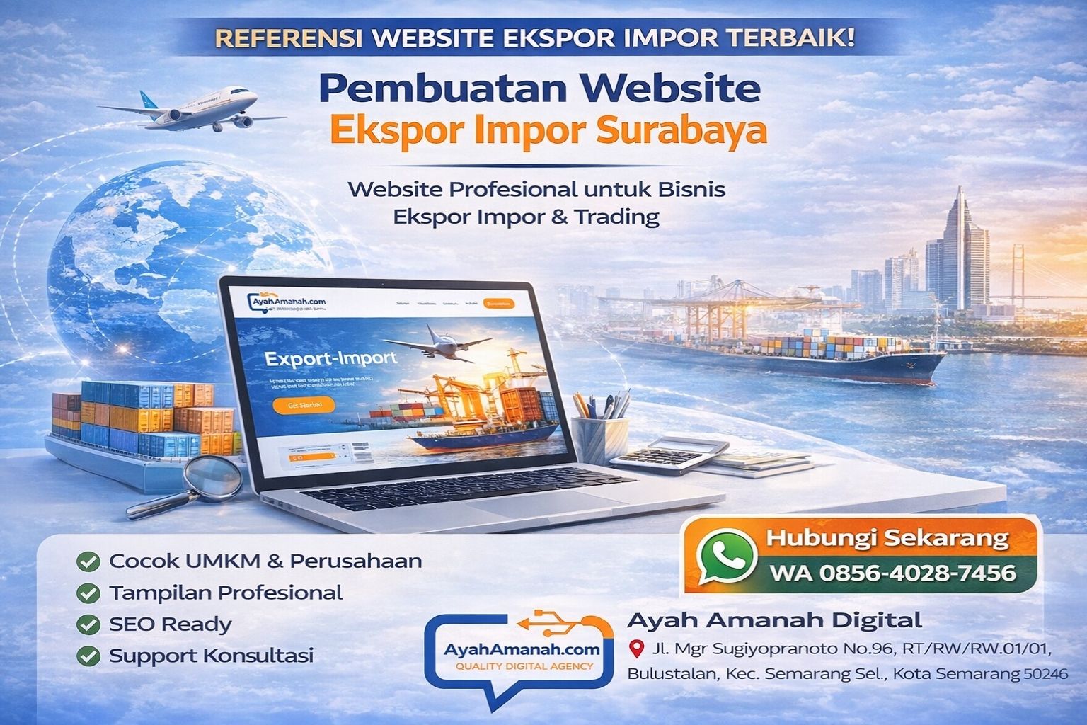 REFERENSI WEBSITE EKSPOR IMPOR TERBAIK! WA 0856-4028-7456 | Pembuatan Website Ekspor Impor Bekasi & Tangerang – Ayah Amanah Digital