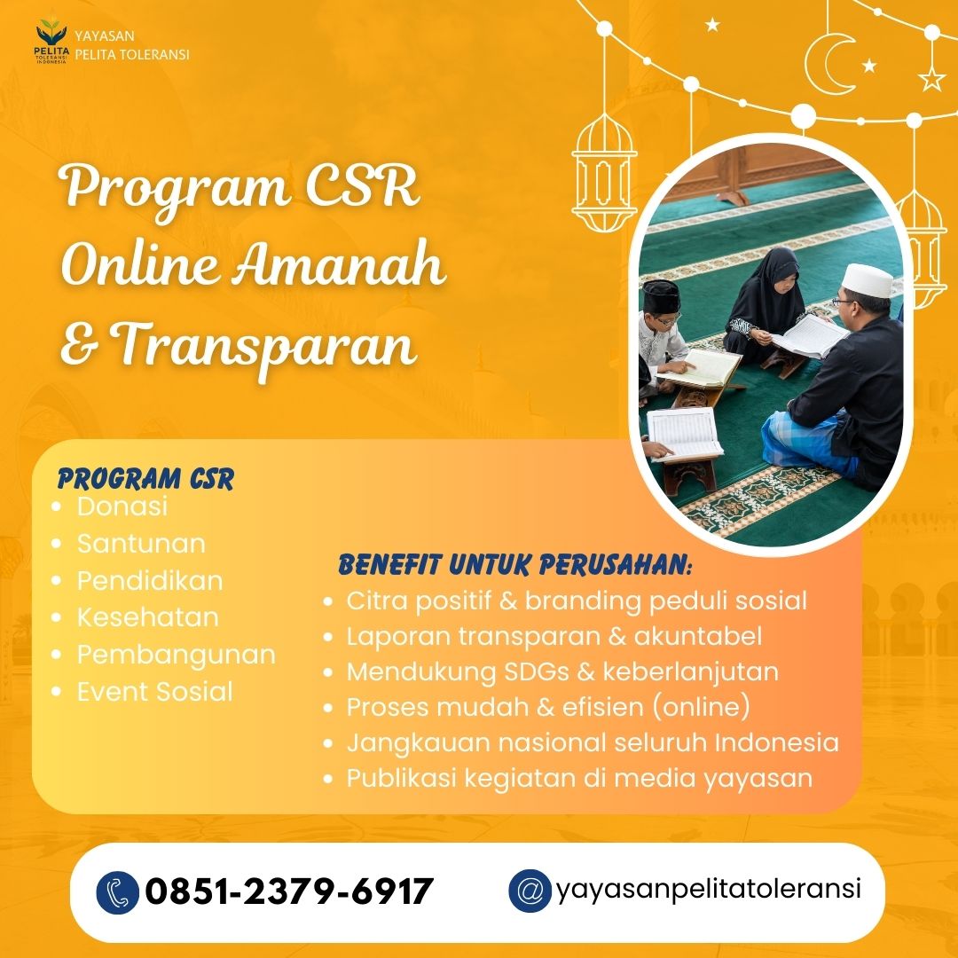 AMANAH! WA: 0851-2379-6917, Program CSR Perusahaan Tambang Batubara Kampar