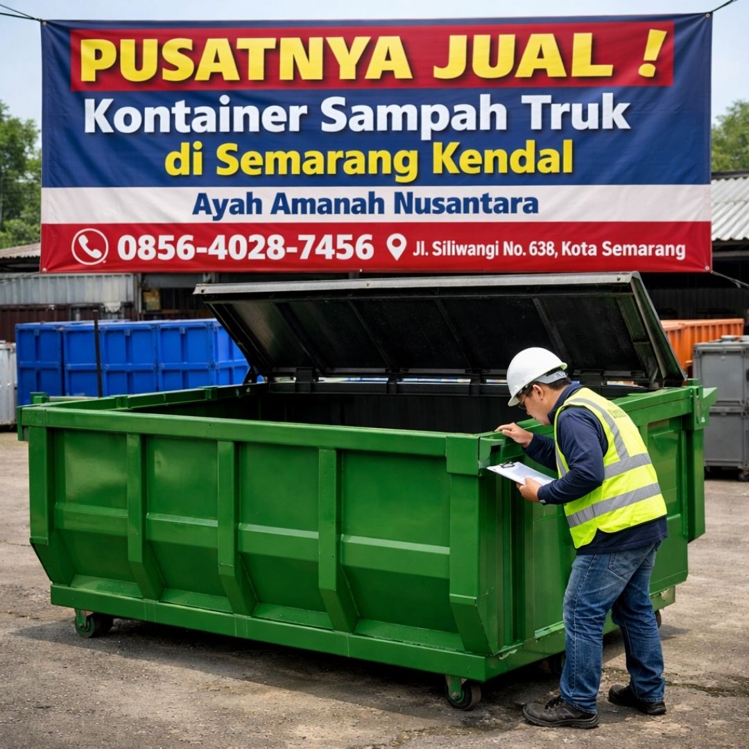 PUSATNYA JUAL ! 0856-4028-7456 Kontainer Sampah Truk di Semarang Kendal – Ayah Amanah