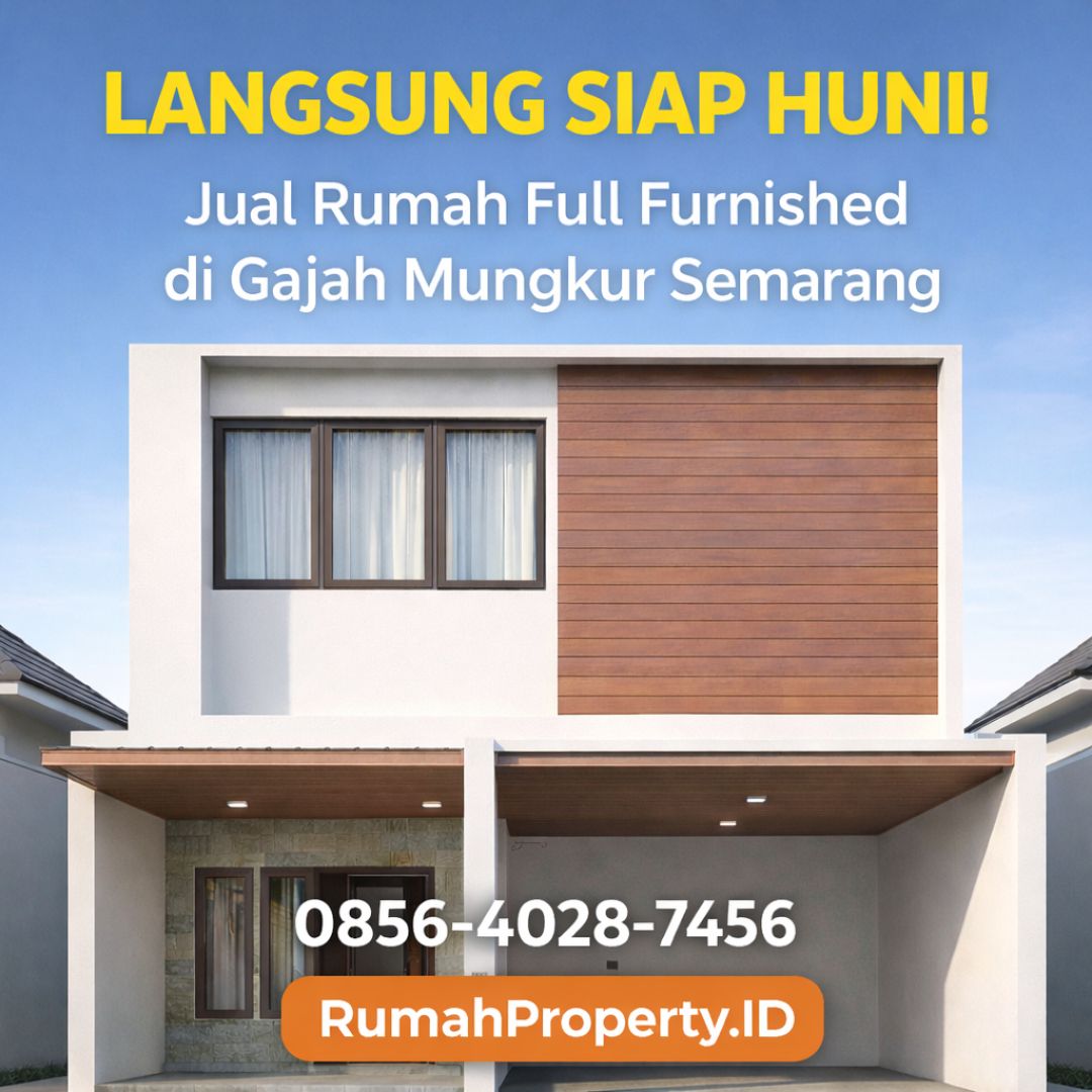 LANGSUNG SIAP HUNI! 0856-4028-7456 Jual Rumah Full Furnished di Gajah Mungkur Semarang – RumahProperty.ID