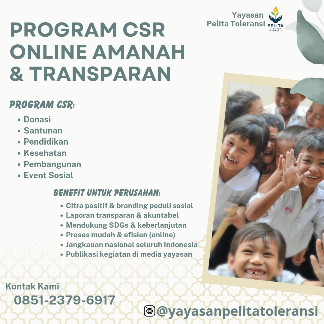 AMANAH! WA: 0851-2379-6917, Program CSR Perusahaan Tambang Batubara Konawe Kepulauan