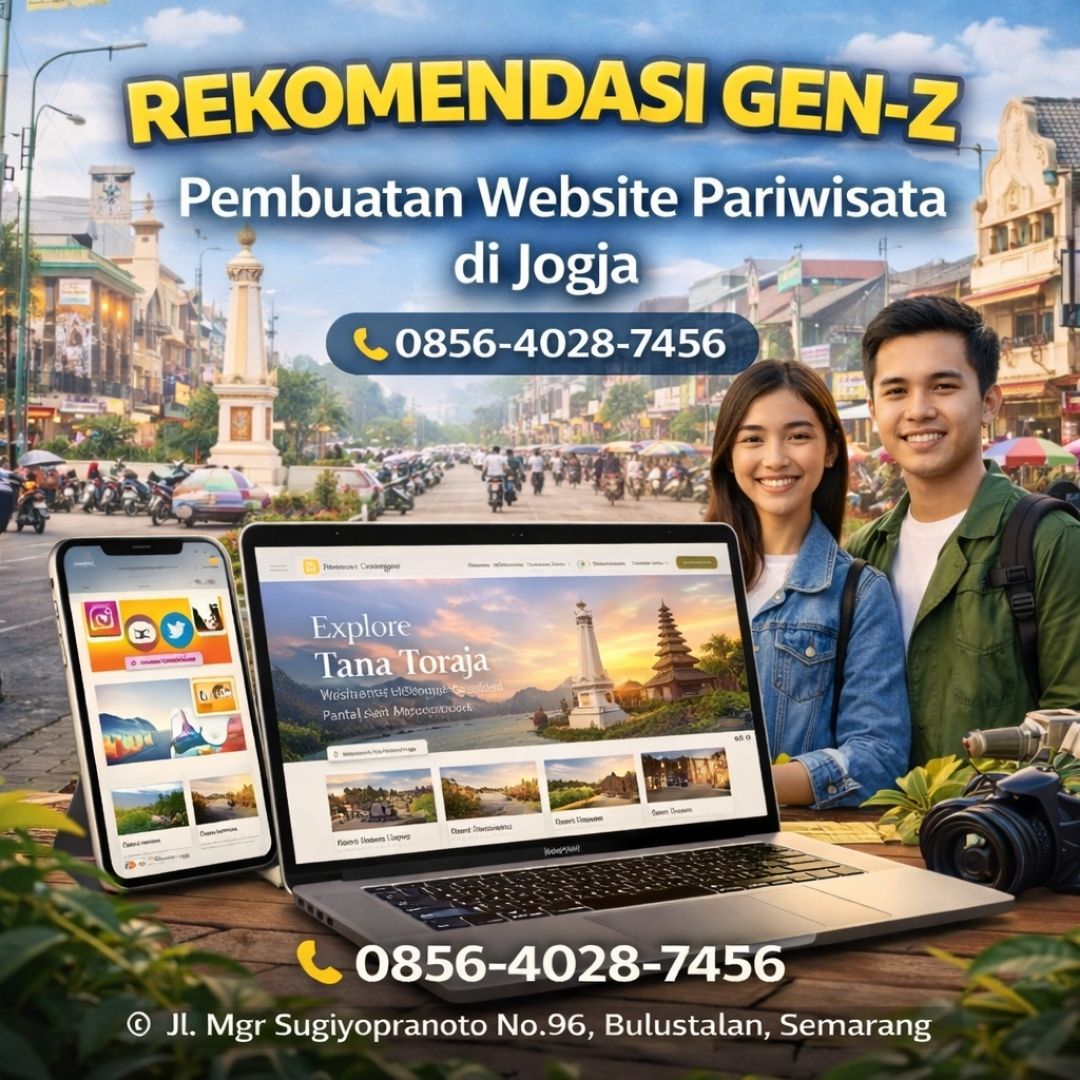 REKOMENDASI GEN-Z 0856-4028-7456 Pembuatan Website Pariwisata di Jogja Yogyakarta AyahAmanah Digital