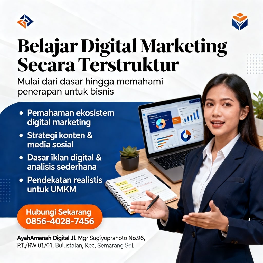 EKSKLUSIF | 0856-4028-7456 Kelas Private Meta Ads Algoritma Terbaru 2026 di Semarang – Pandu Kurniawan