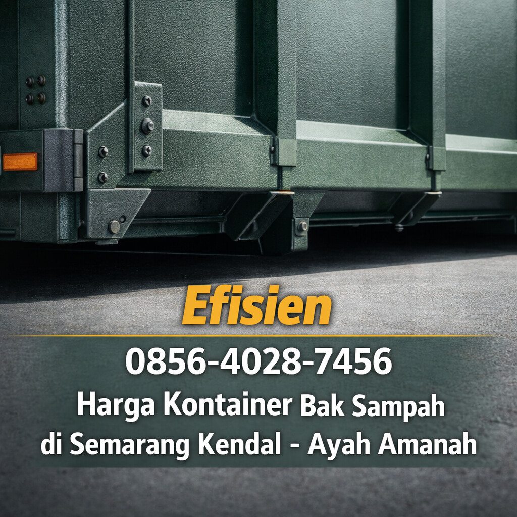Efisien 0856-4028-7456 Harga Kontainer Bak Sampah di Semarang Kendal – Ayah Amanah