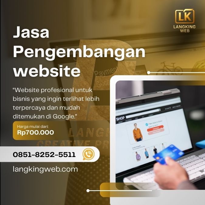 Jasa Website – 085182525511 Jasa Pembuatan Website Murah Jakarta Langking Web