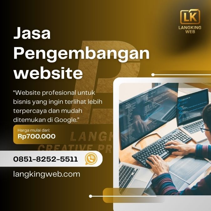 Website Profesional – 085182525511 Jasa Pembuatan Website Murah Bogor Langking Web