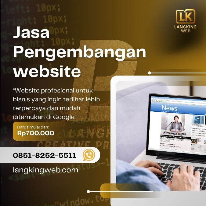 Website Online – 085182525511 Jasa Pembuatan Website Murah Tangerang Langking Web