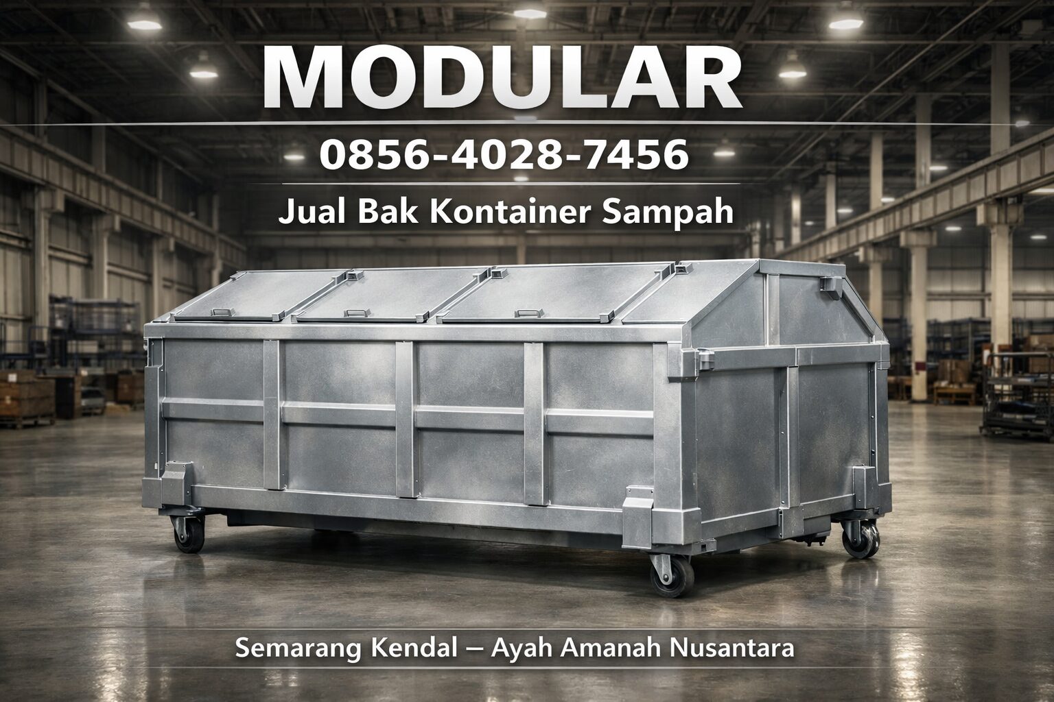 MODULAR | WA 0856-4028-7456 Jual Bak Kontainer Sampah di Semarang Kendal – Ayah Amanah Nusantara
