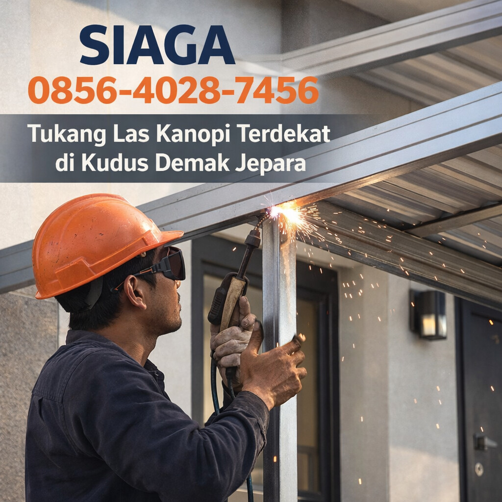 AKURAT 0856-4028-7456 Ongkos Pasang Kanopi Alderon di Kudus Demak Jepara