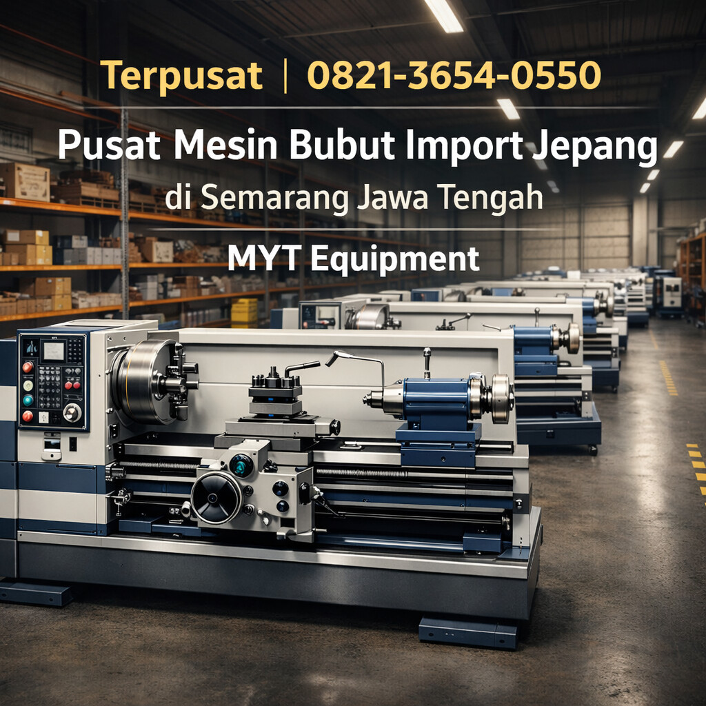 Terpusat | 0821-3654-0550 | Pusat Mesin Bubut Import Jepang di Semarang Jawa Tengah MYT Equipment