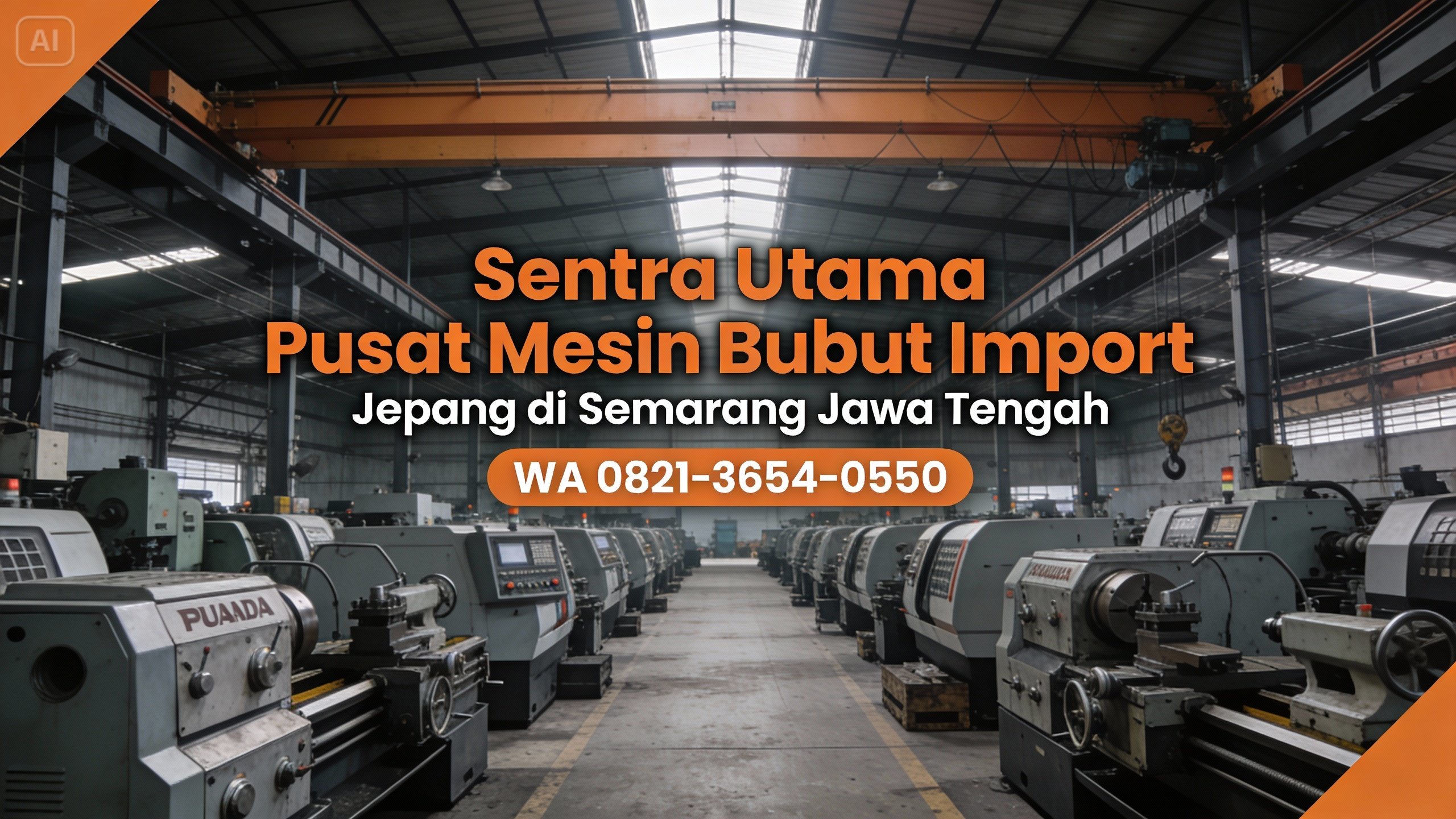 Sentra Utama 0821-3654-0550 | Pusat Mesin Bubut Import Jepang di Semarang Jawa Tengah – MYT Equipment