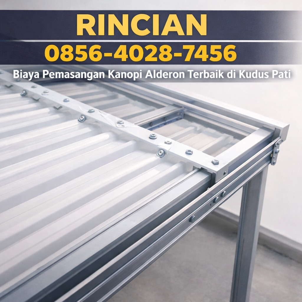 RINCIAN 0856-4028-7456 Biaya Pemasangan Kanopi Alderon Terbaik di Kudus Pati