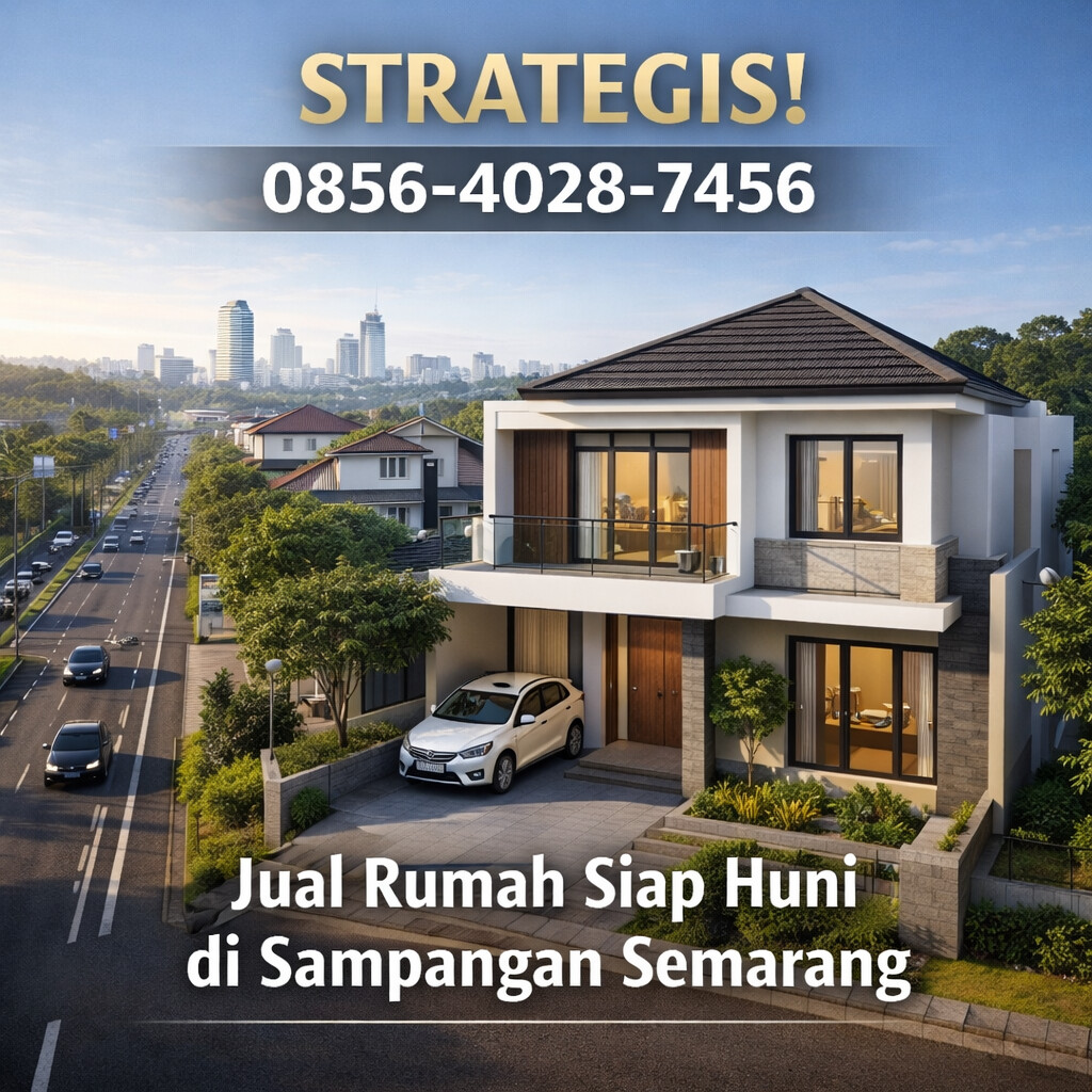STRATEGIS! 0856-4028-7456 Jual Rumah Siap Huni di Sampangan Semarang – RumahProperty.ID