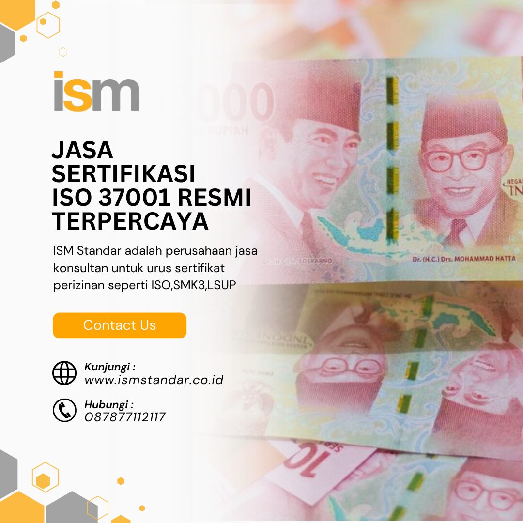JASA SERTIFIKASI ISO 37001 RESMI TERPERCAYA