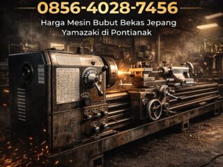 2-Stok-Terbatas-0856-4028-7456-Harga-Mesin-Bubut-Bekas-Jepang-Yamazaki-di-Pontianak