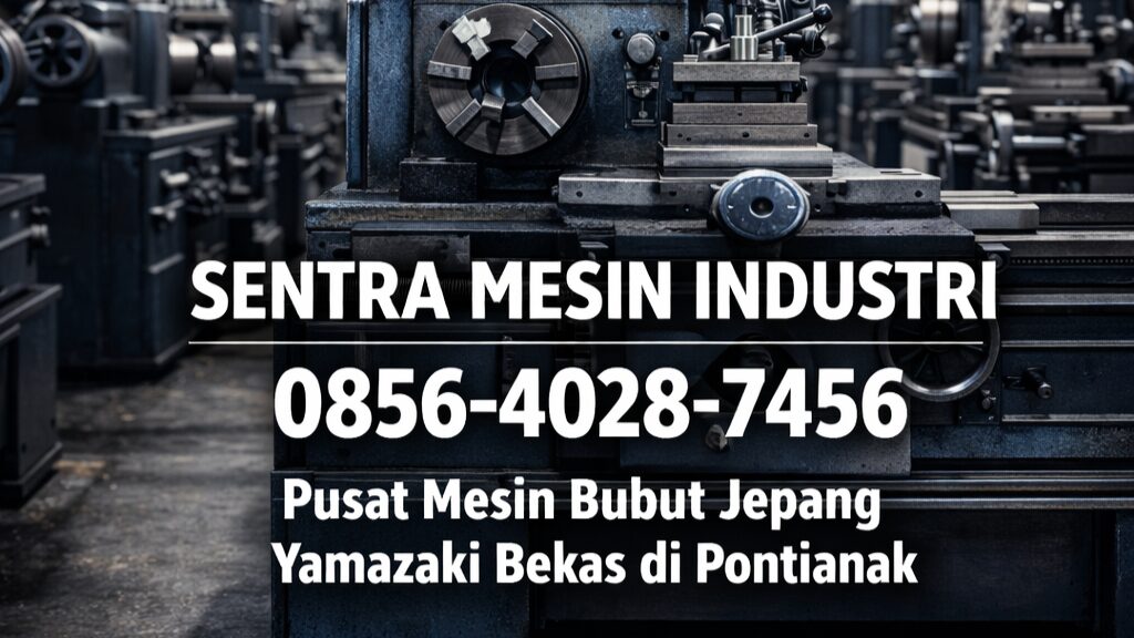 SENTRA MESIN INDUSTRI | 0856-4028-7456 Pusat Mesin Bubut Jepang Yamazaki Bekas di Pontianak