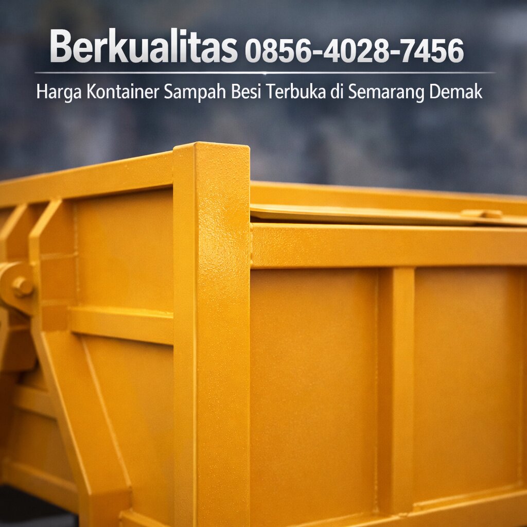 Berkualitas 0856-4028-7456 – Harga Kontainer Sampah Besi Terbuka di Semarang Demak