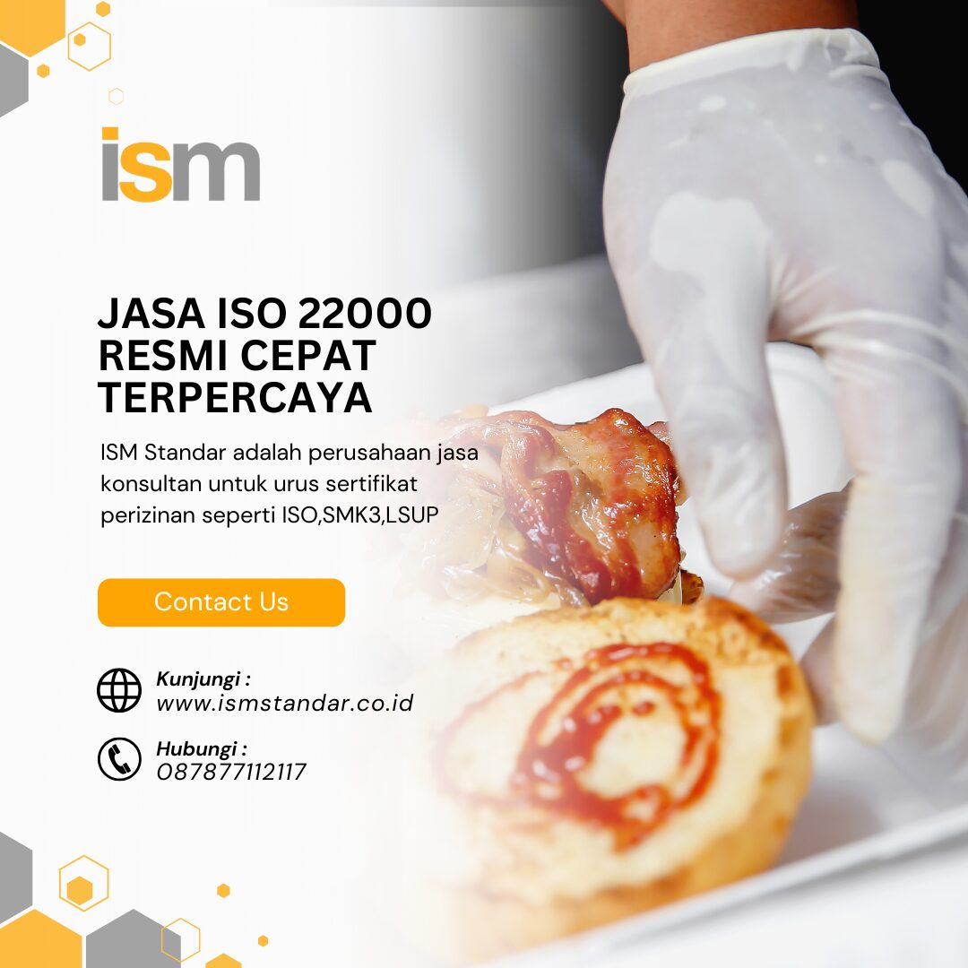 JASA ISO 22000 RESMI CEPAT TERPERCAYA