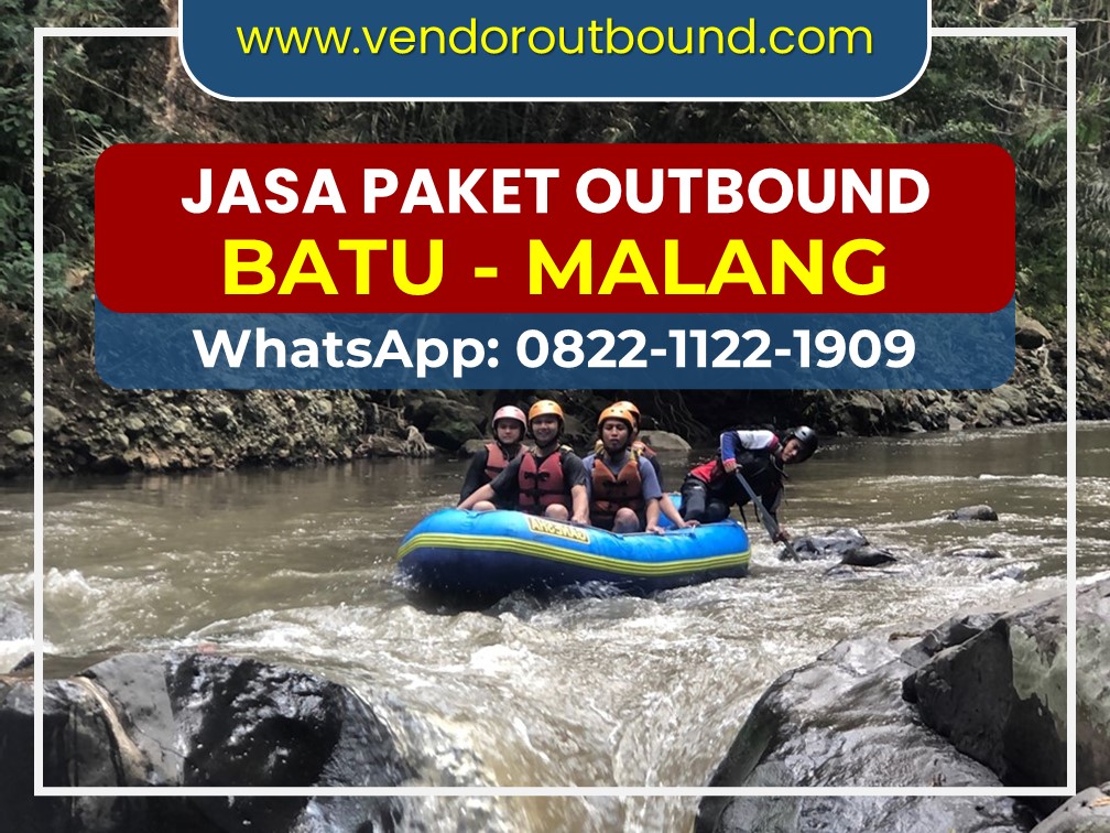 WA: 0822-1122-1909 – Paket Outbound Rafting Arung Jeram Seru di Batu Malang