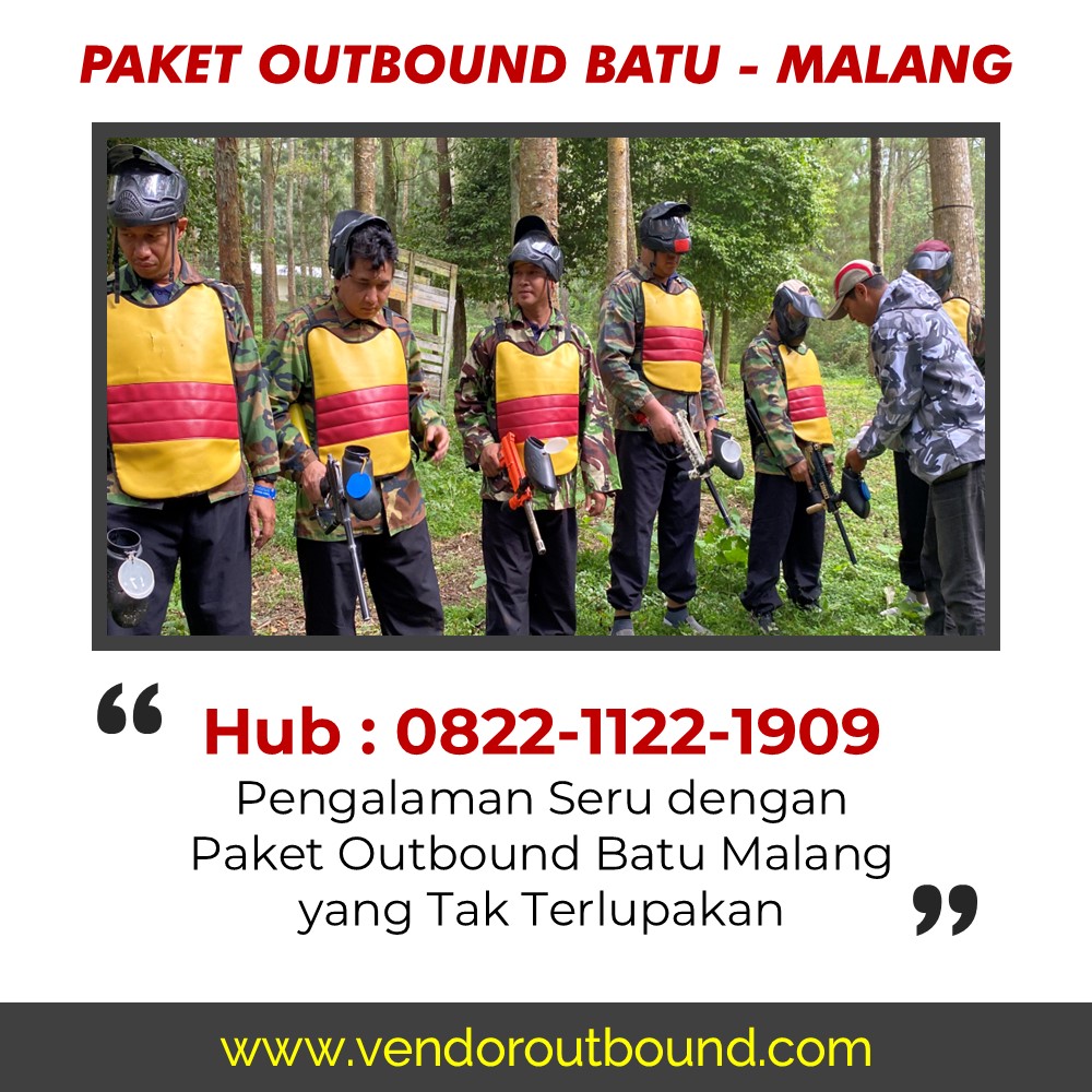 WA: 0822-1122-1909 – Pacu Semangat Kerja dengan Paket Outbound Alam Malang Paintball