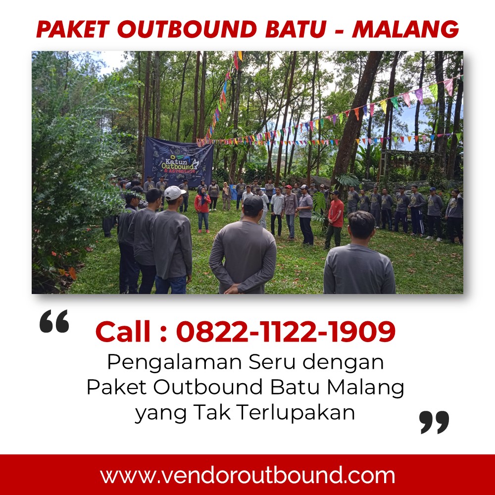 WA: 0822-1122-1909 – Jasa Vendor Outbound Alam Malang Profesional di Kota Batu