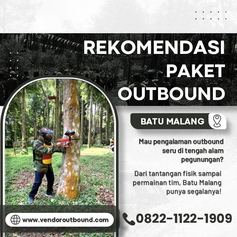 WA: 0822-1122-1909 – Paket Paintball dan Rafting Malang