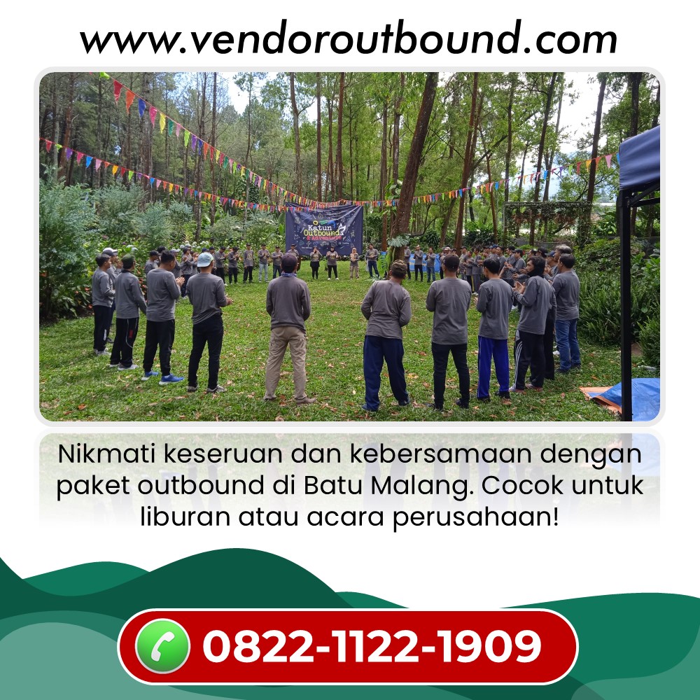 Rekomendasi Tempat Outbound Di Batu dengan Panorama Alam Terbaik