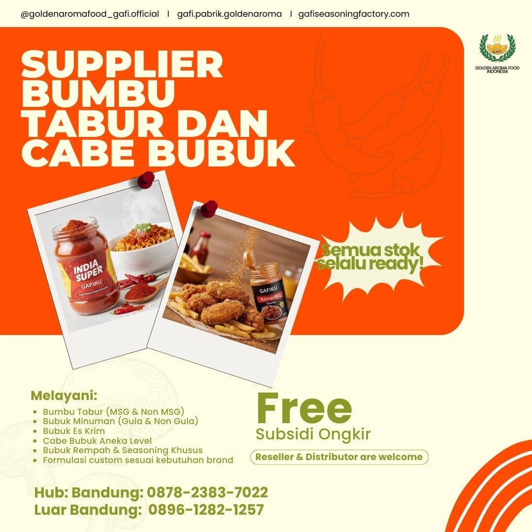 TERMURAH! HUB: 0896-1282-1257, Distributor Bumbu Tabur Medan