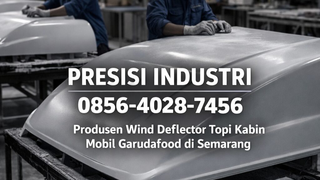 PRESISI INDUSTRI | 0856-4028-7456 Produsen Wind Deflector Topi Kabin Mobil Garudafood di Semarang