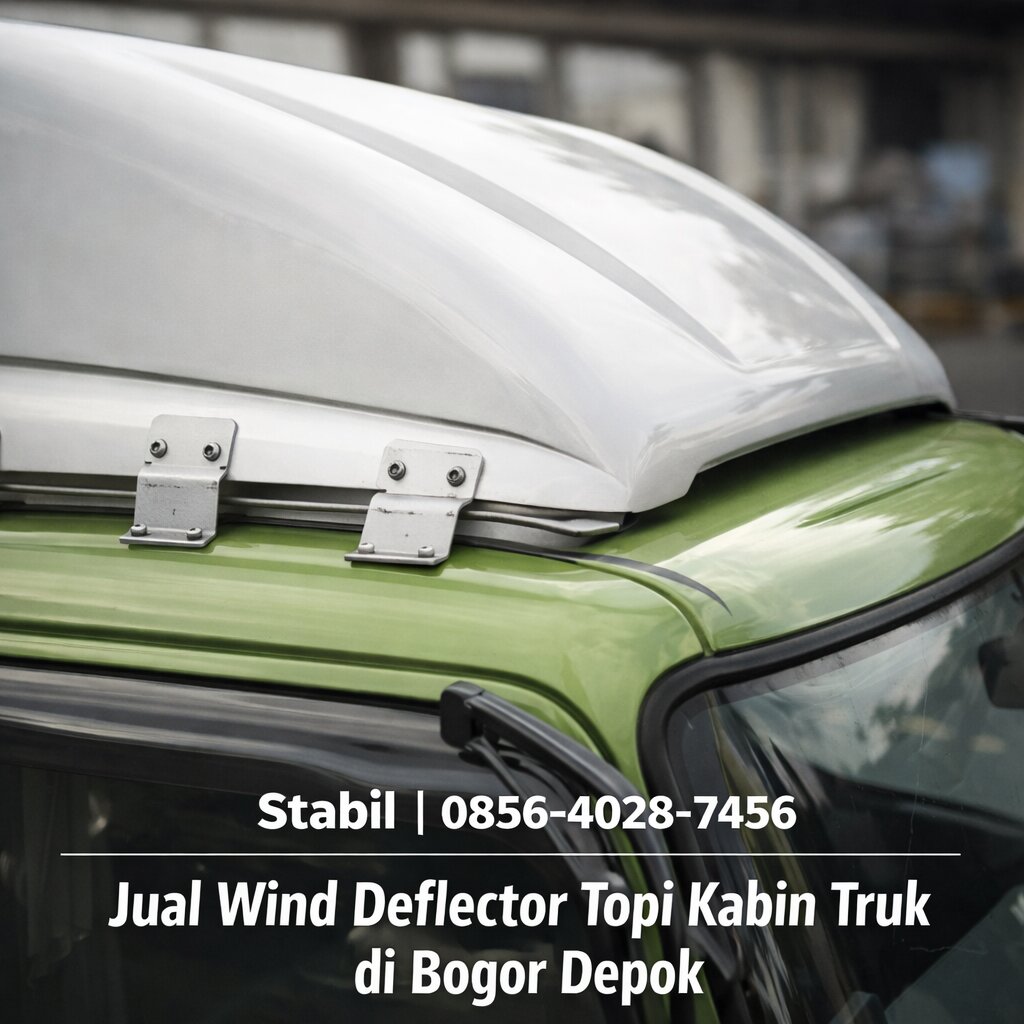 Stabil | 0856-4028-7456 | Jual Wind Deflector Topi Kabin Truk di Bogor Depok