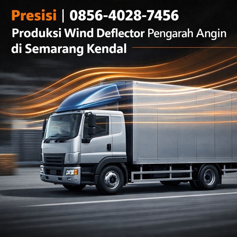 Presisi | 0856-4028-7456 | Produksi Wind Deflector Pengarah Angin di Semarang Kendal