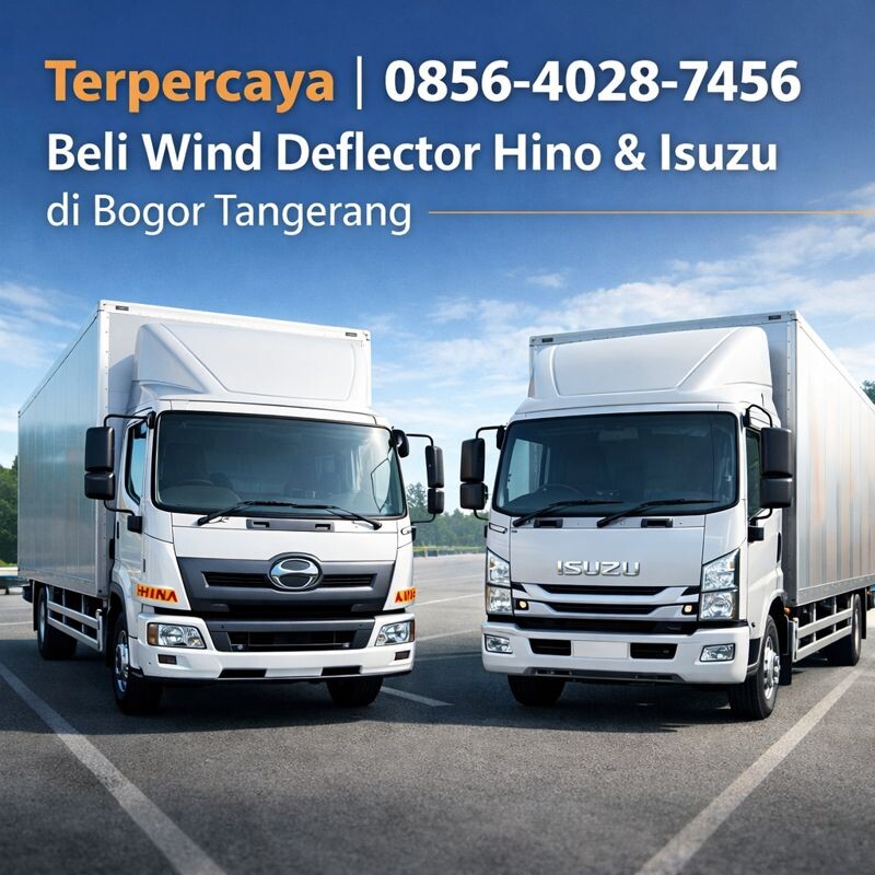 Terpercaya | 0856-4028-7456 | Beli Wind Deflector Hino & Isuzu di Bogor Tangerang